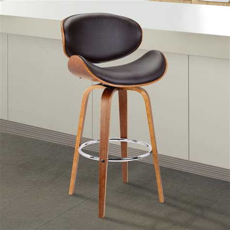 Fit Barstool Seat Brown 